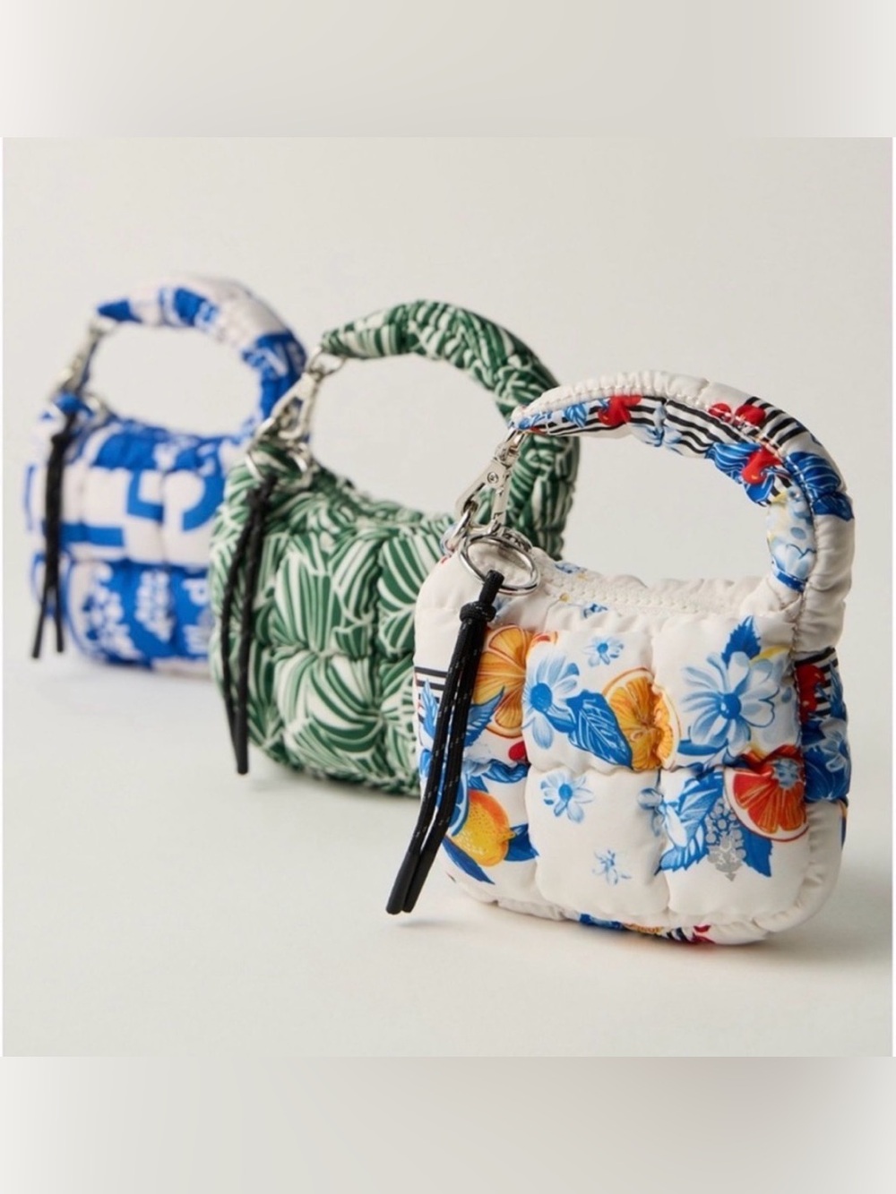 FP MOVEMENT by FREE PEOPLE PRINTED MICRO POUCH in TANGERINE DREAM - Picture 3 of 12